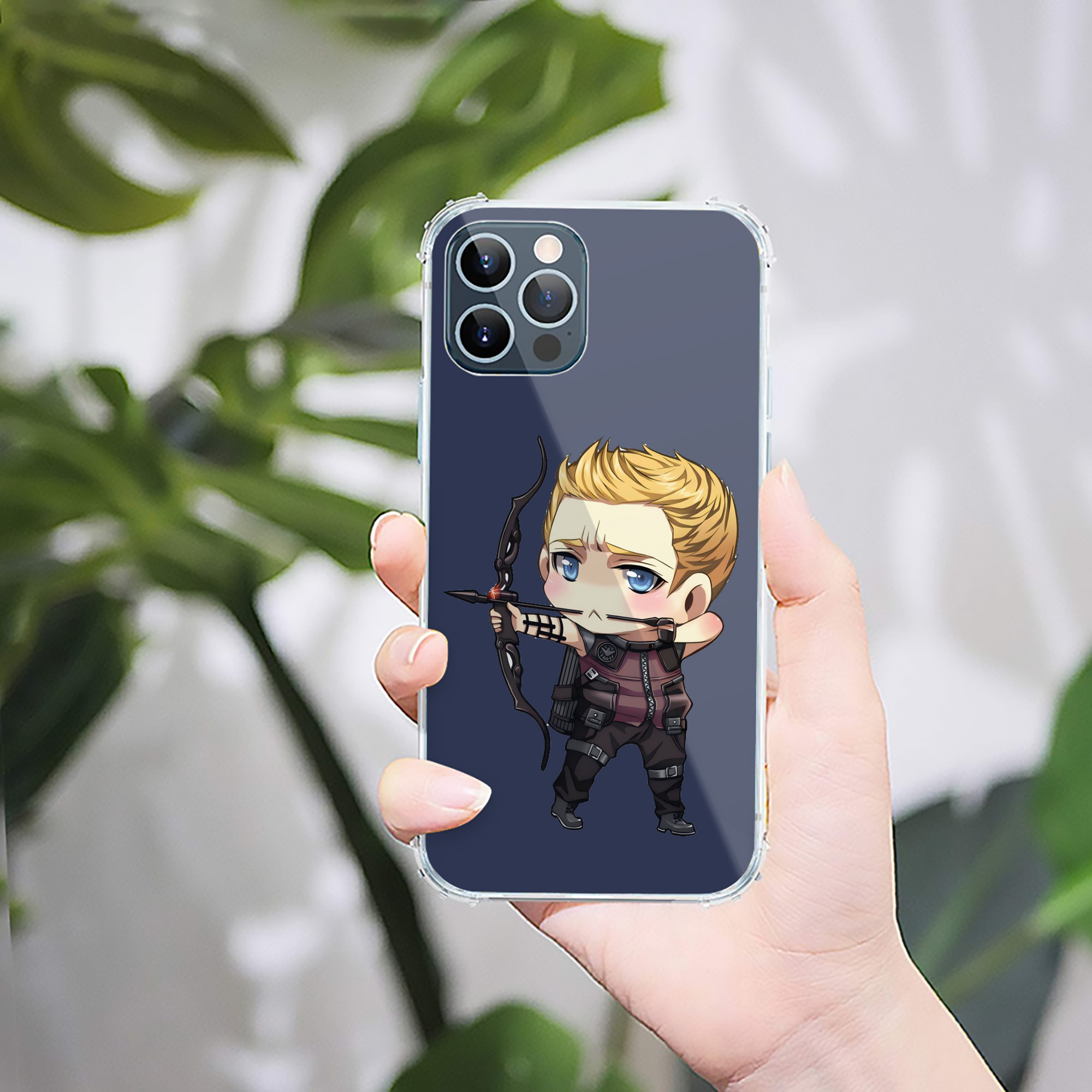 （画像用） アベンジャーズ The Avengers 【iPhone 12シリーズ対応】透明スマホケース（クリアソフトケース）